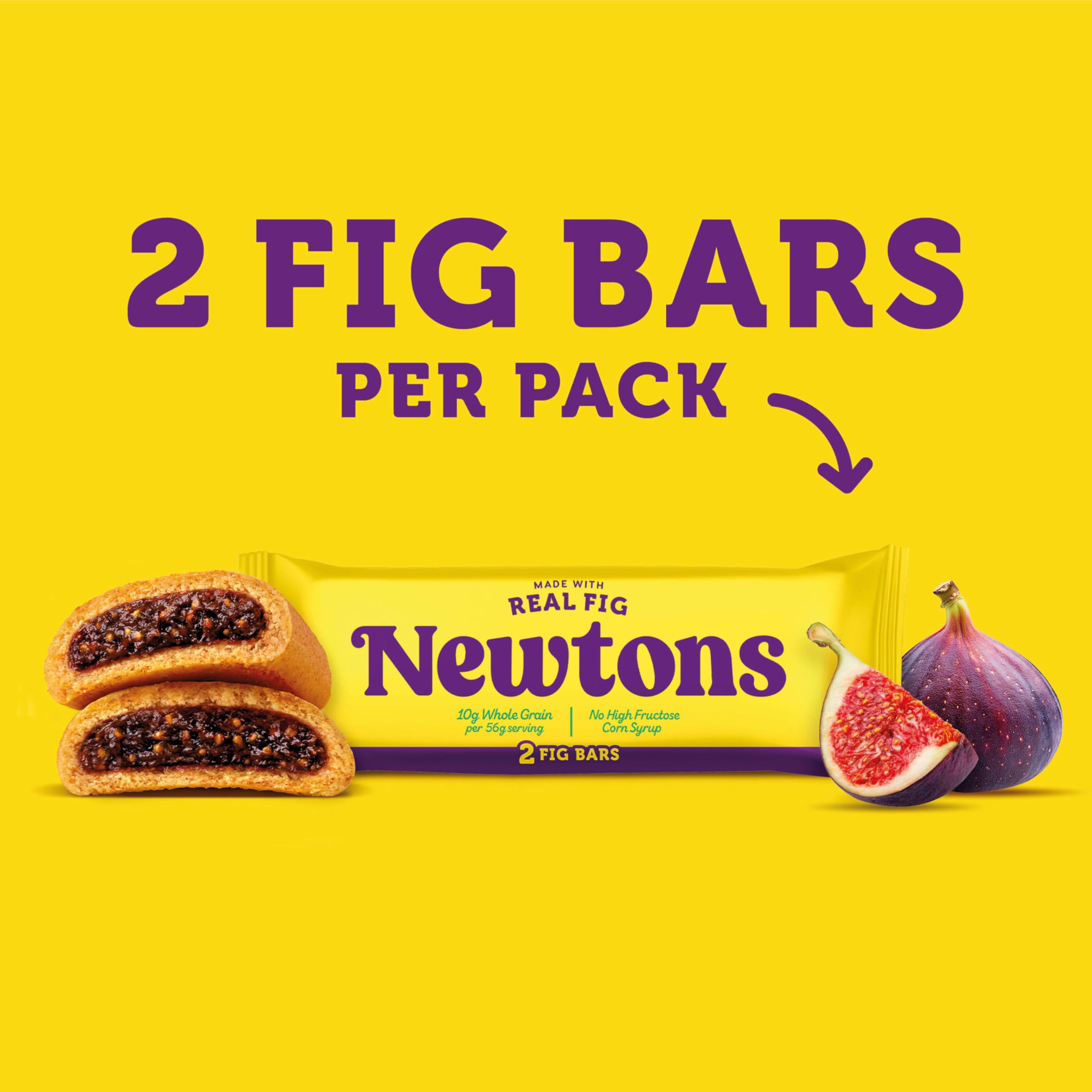 Four trays of Fig Newtons snack packs ready for distribution at events or office