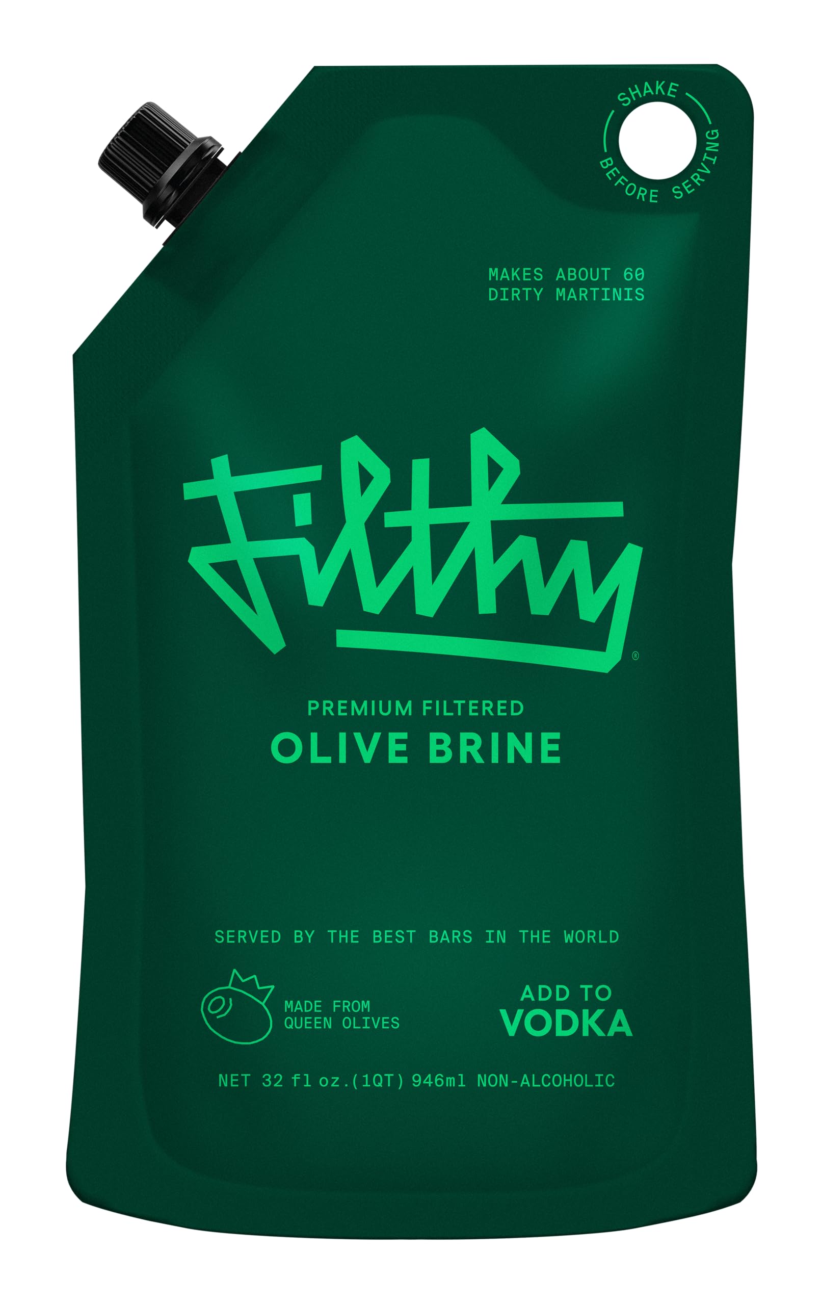 Filthy Food pouch packed in travel bag demonstrating portability