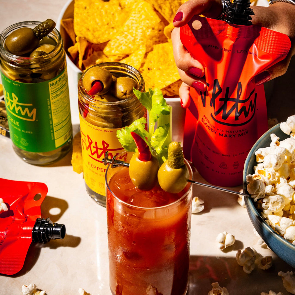 Filthy mix pouches close-up highlighting single-serve freshness and flavor