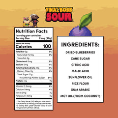 FINAL BOSS individual pouch opened with chews visible, illustrating convenient on-the-go use
