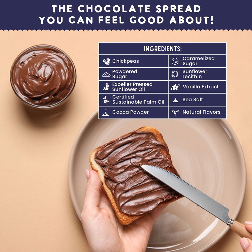 Finally spread on toast in a breakfast scene showing kid-friendly, school-safe snack