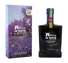 Finca La Torre front bottle shot showing premium packaging and origin