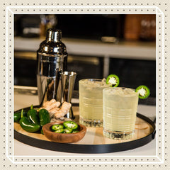 Finest Call used in a spicy margarita showing balanced flavor and visual appeal