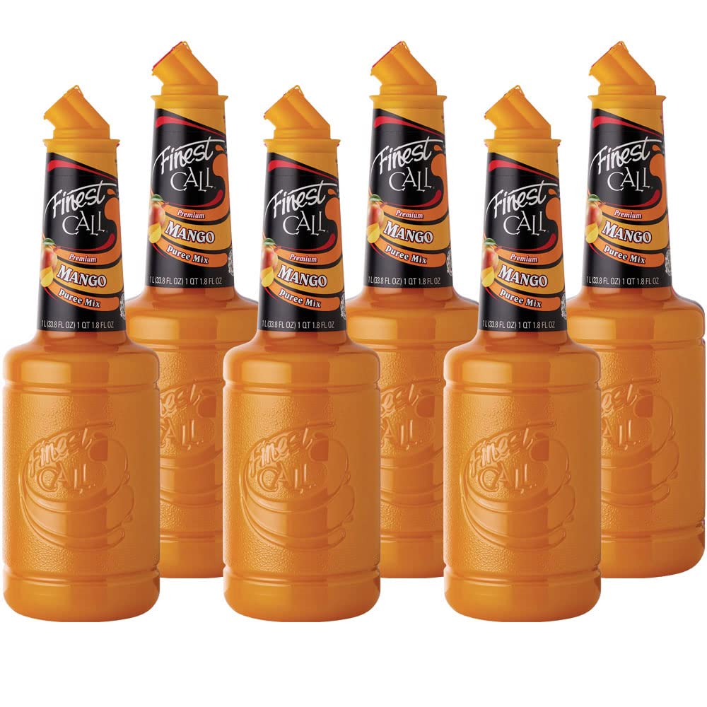 Finest Call mango front packaging showing label and 1L bottle benefit convenience