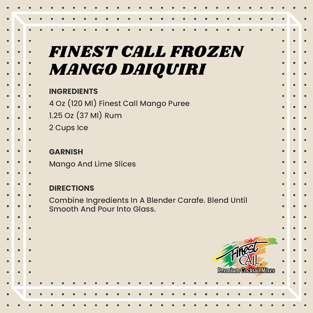 Finest Call mango puree texture close-up showing rich Alphonso mango consistency