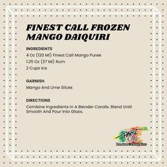 Finest Call mango puree texture close-up showing rich Alphonso mango consistency