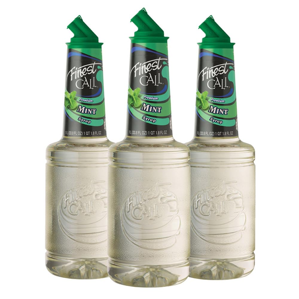 Finest Call front packaging showing 1L bottle and clear mint label for fast identification