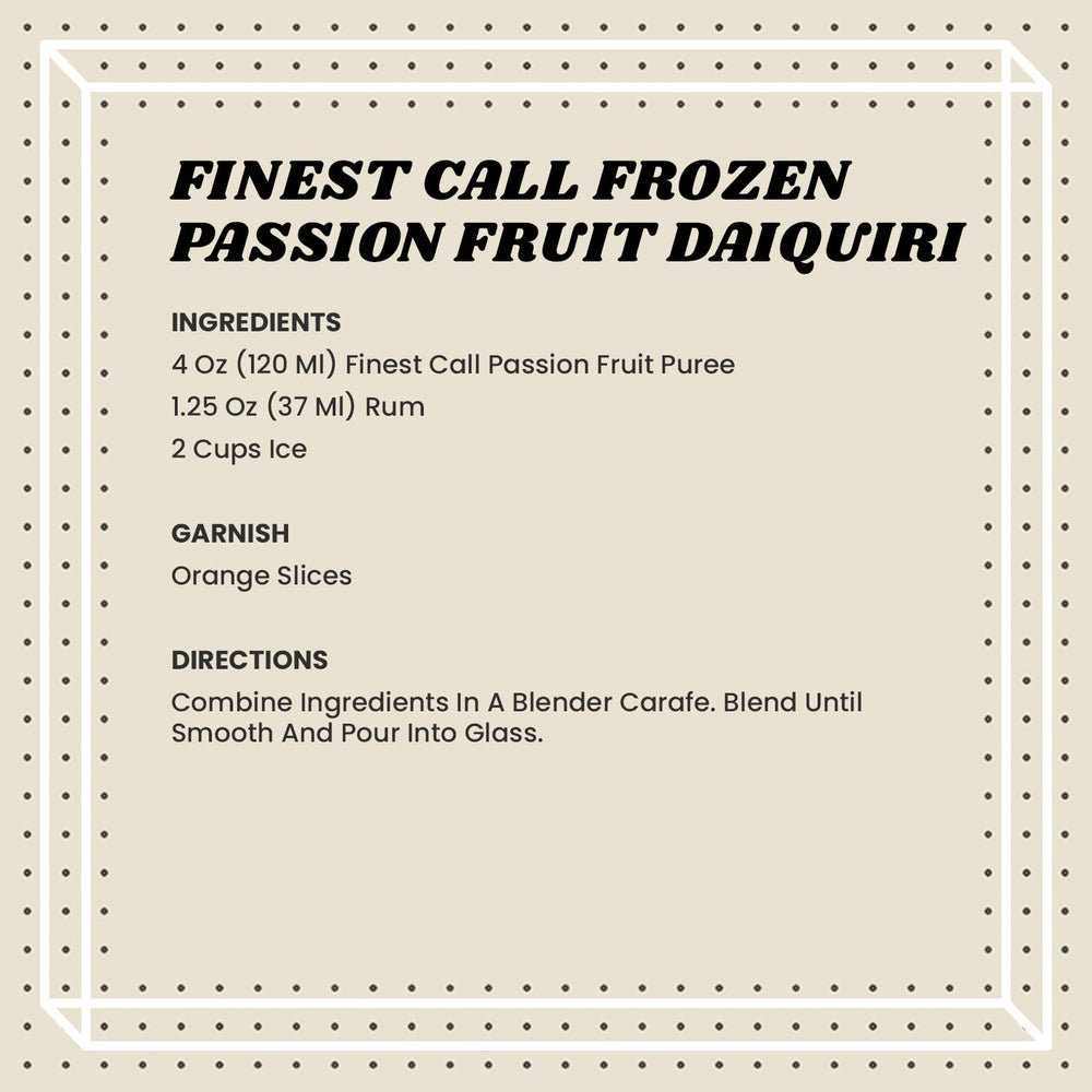 Finest Call label detail with product name and sourcing information visible