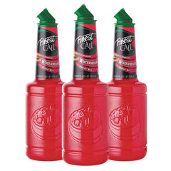 Finest Call bottle front view showing brand and watermelon puree, ideal for fast pouring