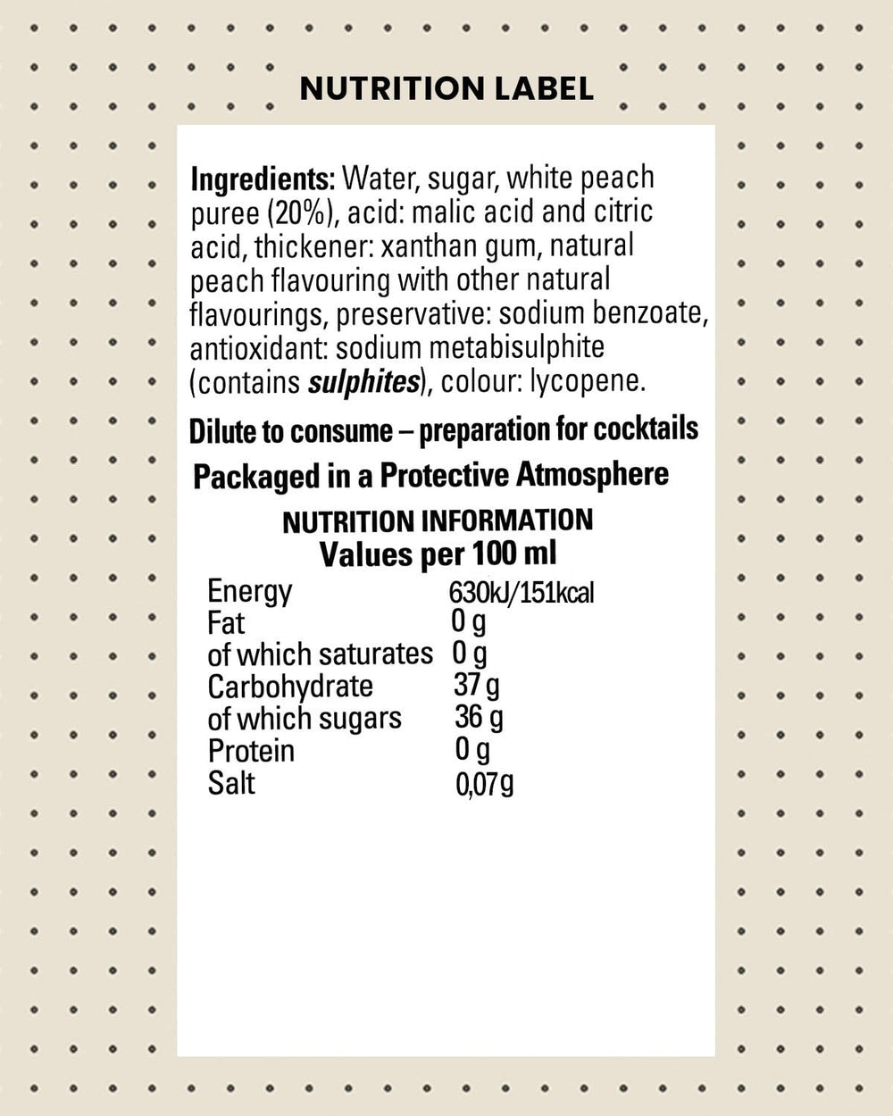 Finest Call bottle beside a glass to show 1 L size and portion planning benefit