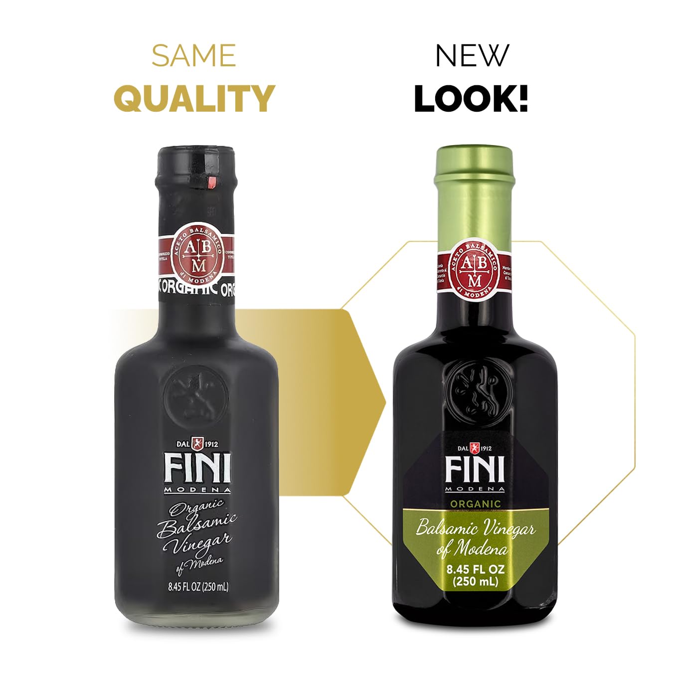 Fini bottle beside olive oil, suggests complementary pairing and recipe use