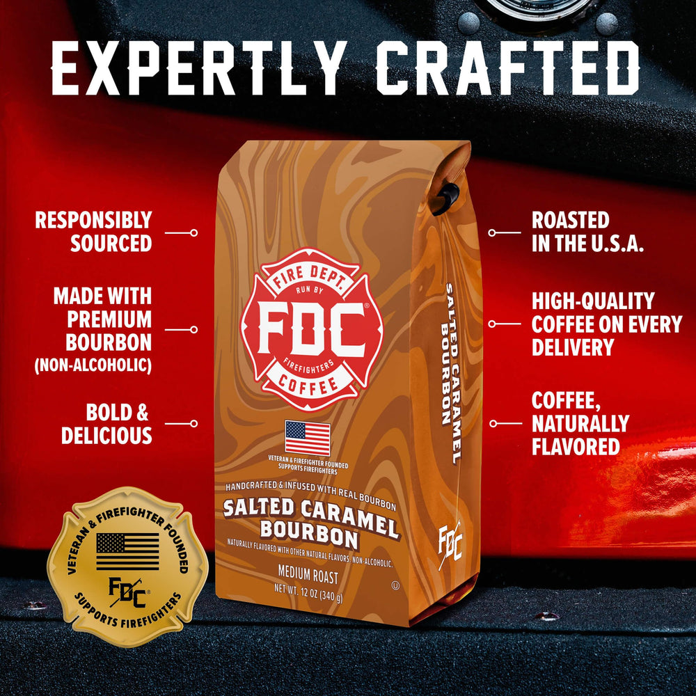 Fire Department Coffee boxed as a gift set highlighting premium presentation and thoughtful support