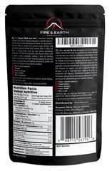 Fire & Earth close-up flaky crystals and texture, highlights crunchy finishing benefit