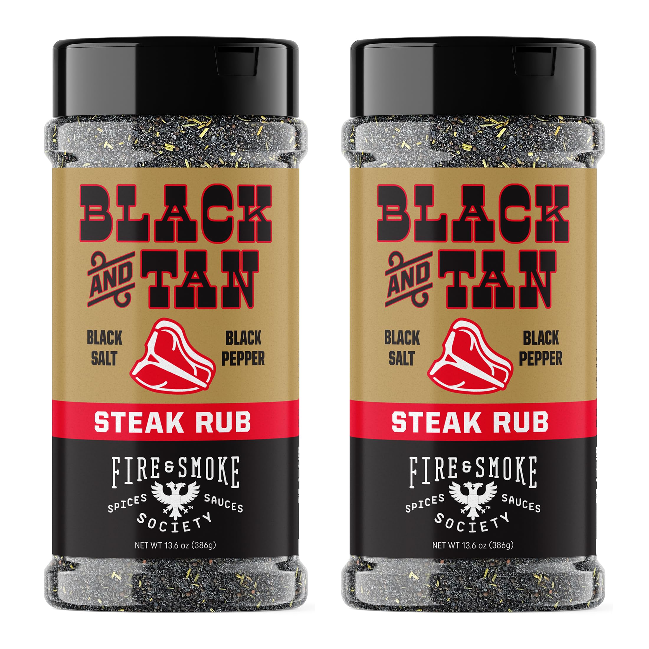 Fire & Smoke Society front packaging showing two 13.6 oz bottles for value