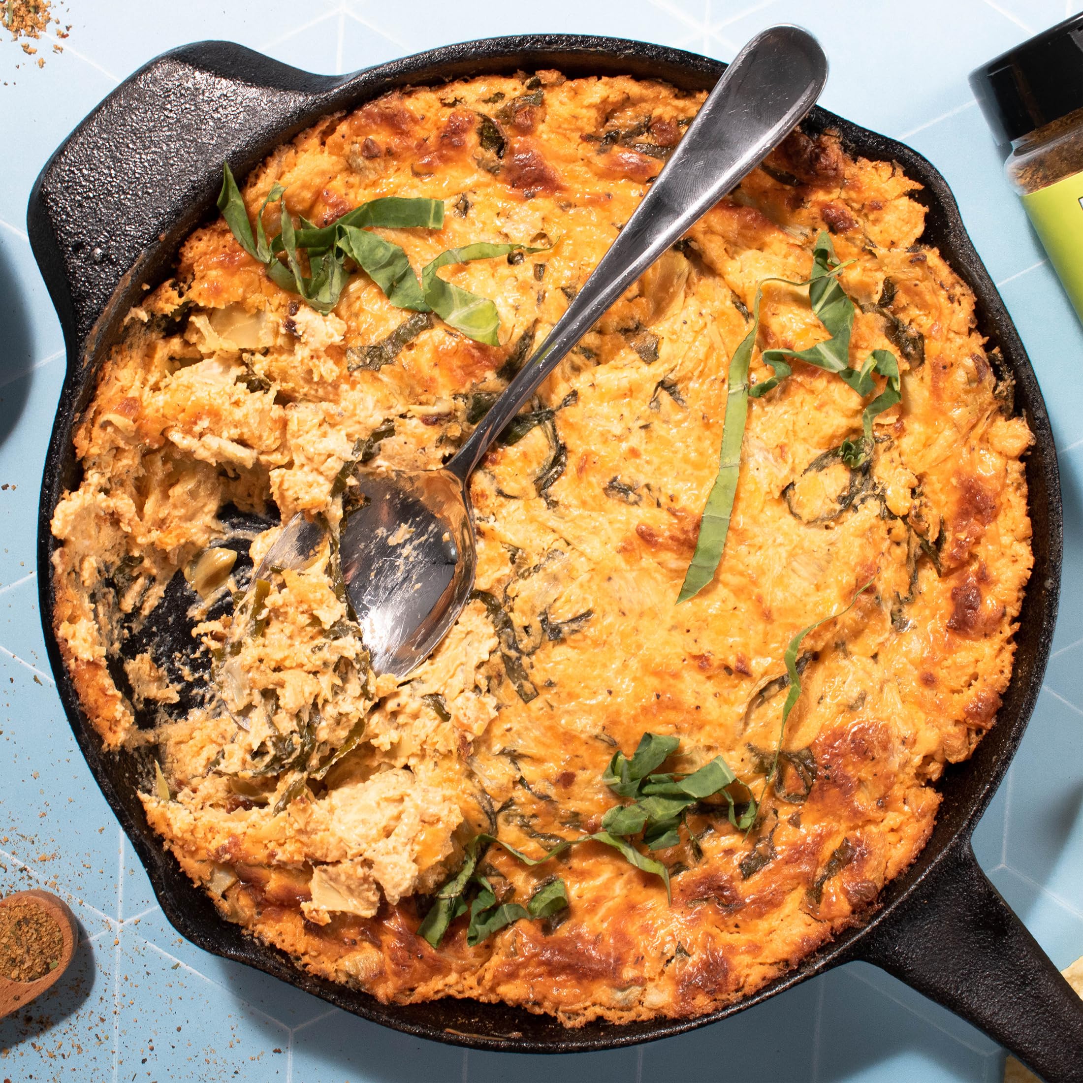 Fire & Smoke Society sprinkled on mixed vegetables to enhance flavor