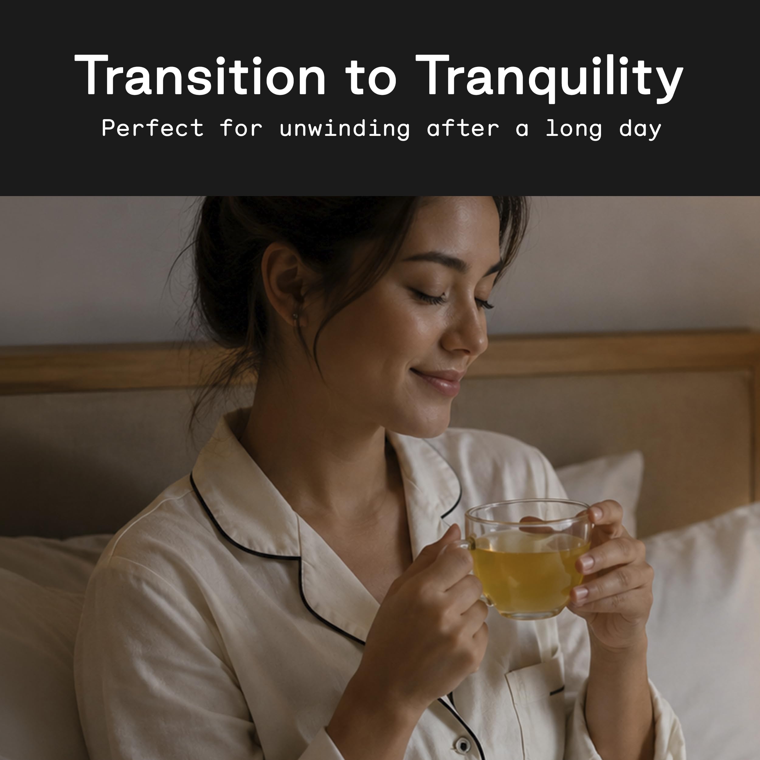 Firebelly Tea lifestyle evening setting conveying relaxation and calm