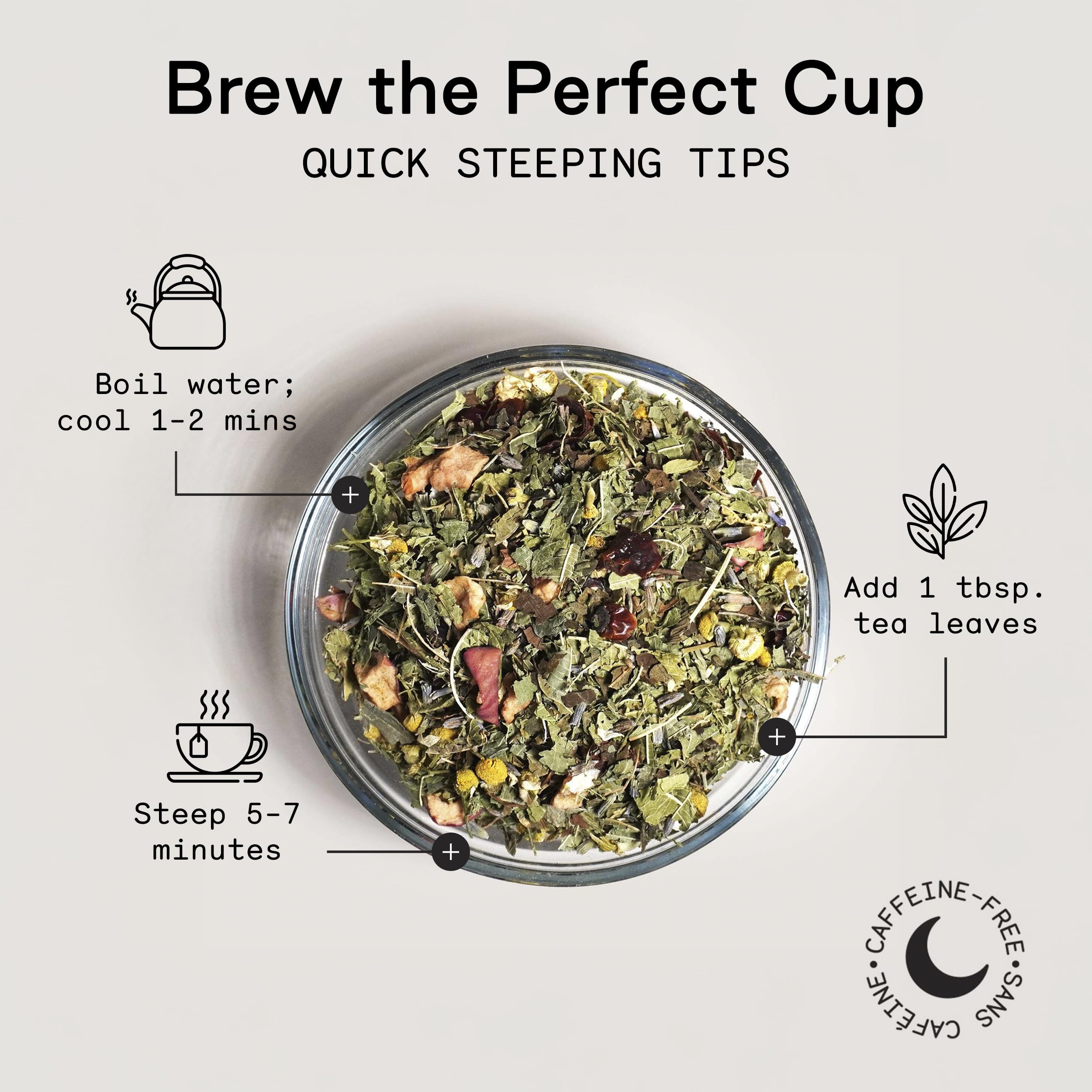 Firebelly Tea loose leaf close-up exhibiting whole flowers and freshness