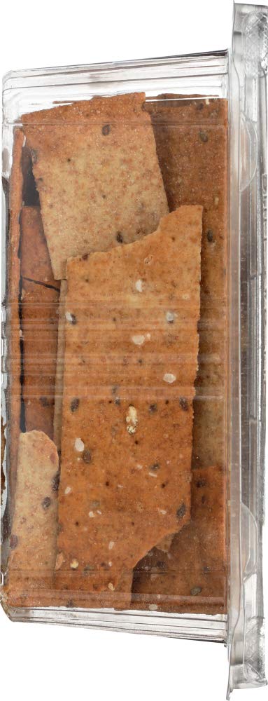 Firehook cracker close-up texture highlighting crunchy multi-grain bite