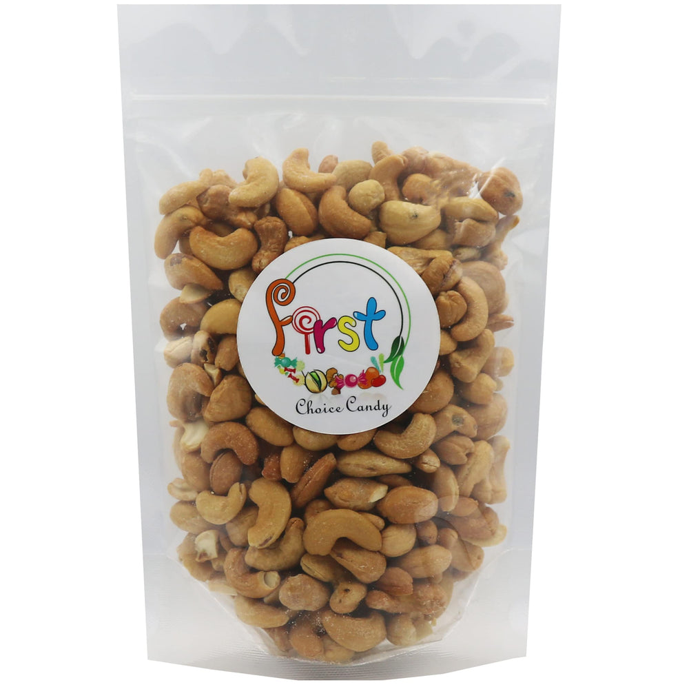 FirstChoiceCandy cashews in a serving bowl demonstrating ready-to-eat snack appeal