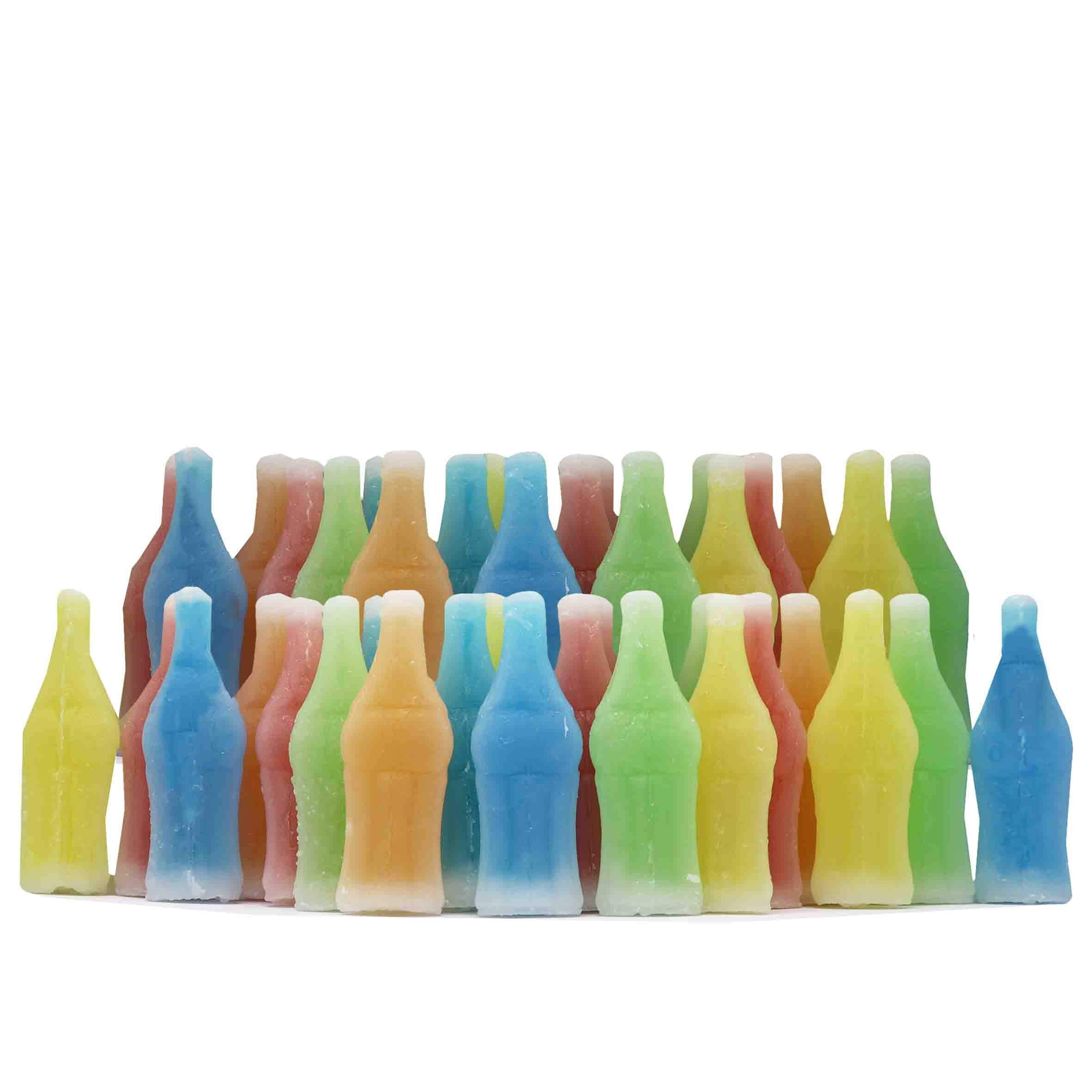 FirstChoiceCandy hand holding bottles to show scale and easy portioning benefit