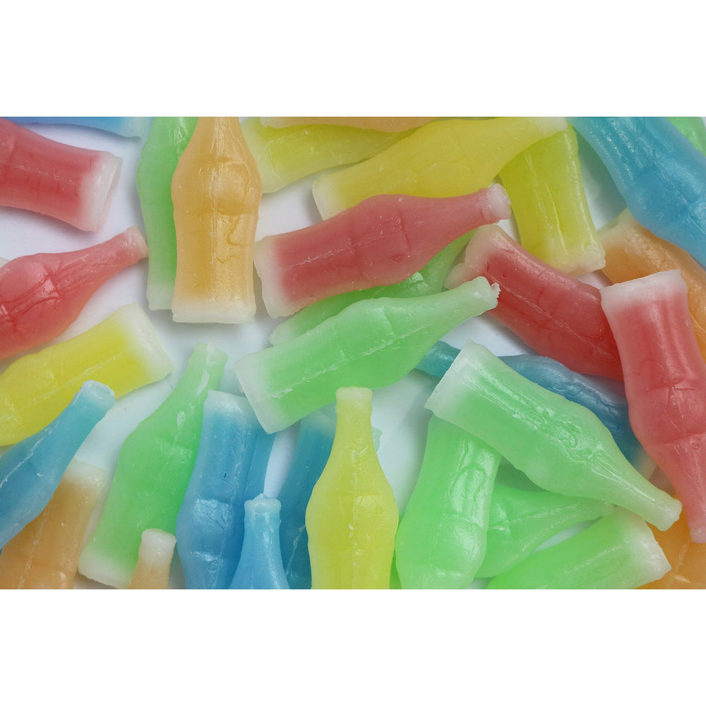 FirstChoiceCandy party bowl filled with wax bottles for festive serving convenience