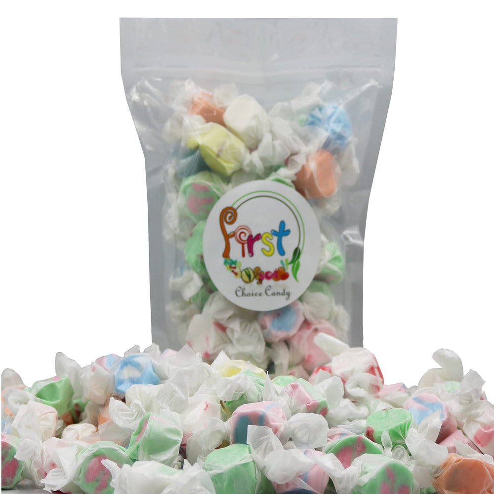 FirstChoiceCandy close-up of taffy texture highlighting soft chew benefit