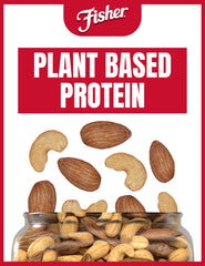 CHEF'S NATURALS almond detail highlighting oven-roasted texture and savory sea-salt seasoning