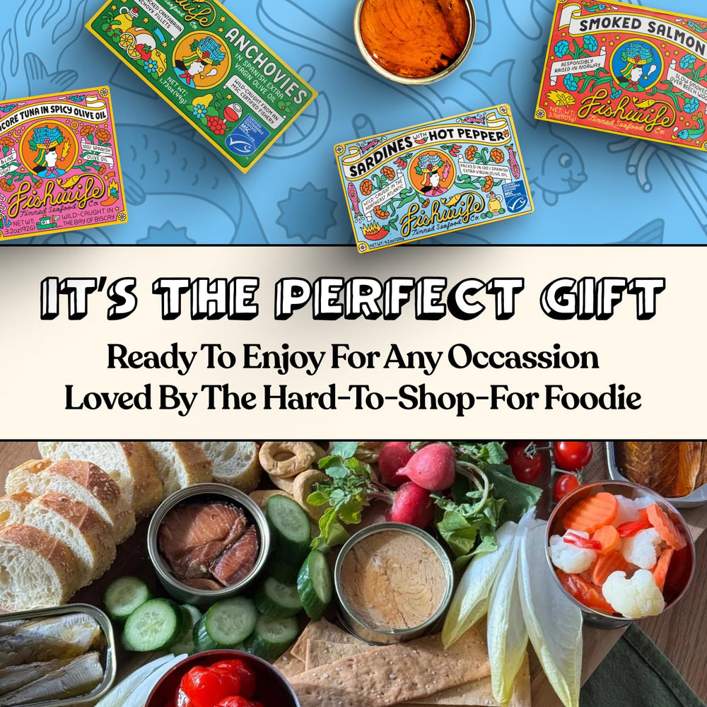 Fishwife product in a bright kitchen setting, inspires everyday cooking use