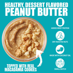 Fit Butters spoonful showing creamy texture and protein boost