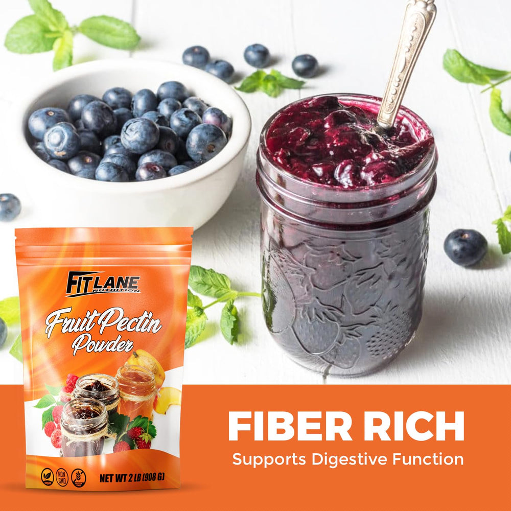 Fit Lane Nutrition finished strawberry jam in a jar illustrating gel clarity and vibrant fruit flavor