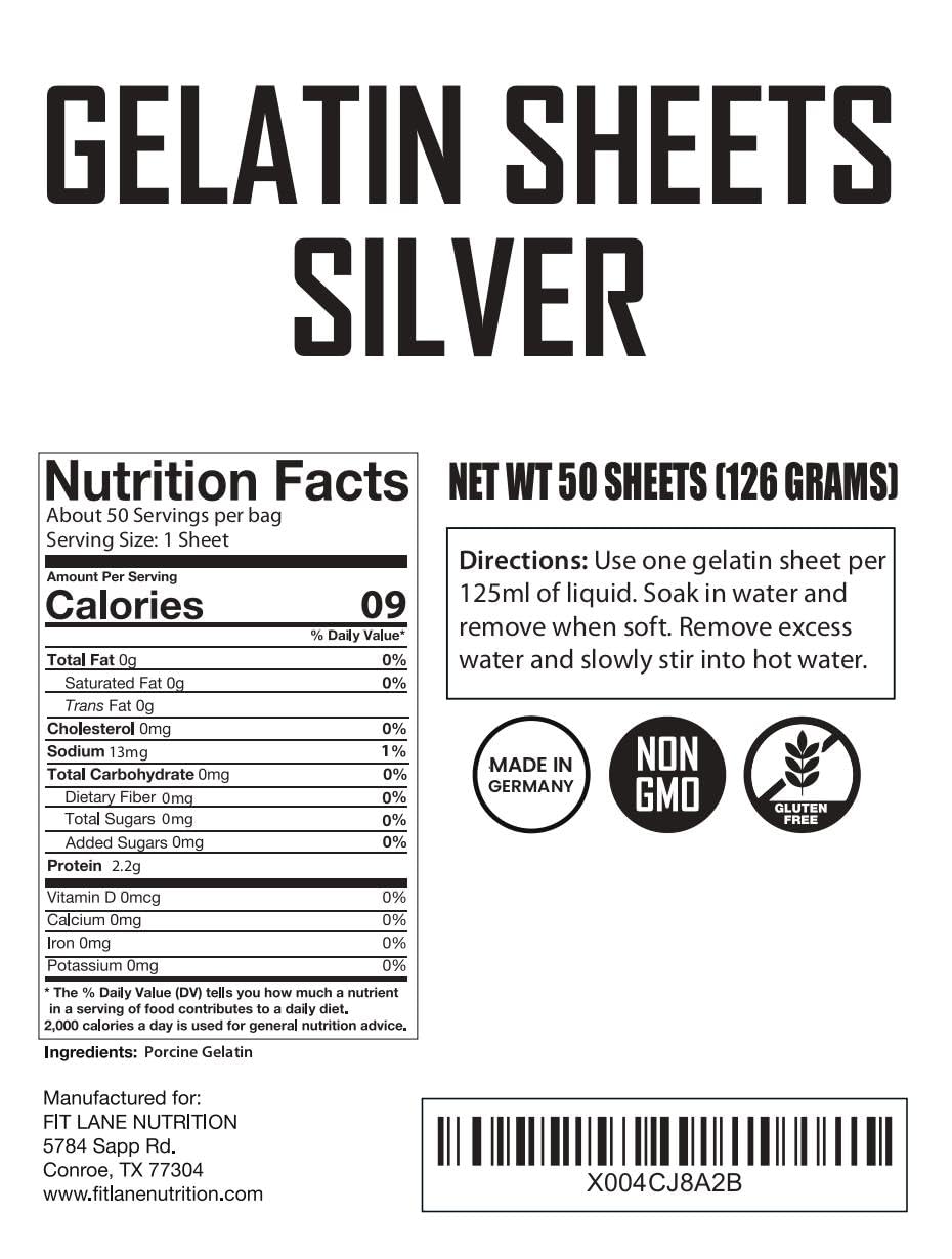 Fit Lane Nutrition panna cotta set on plate showing clear finish and professional look
