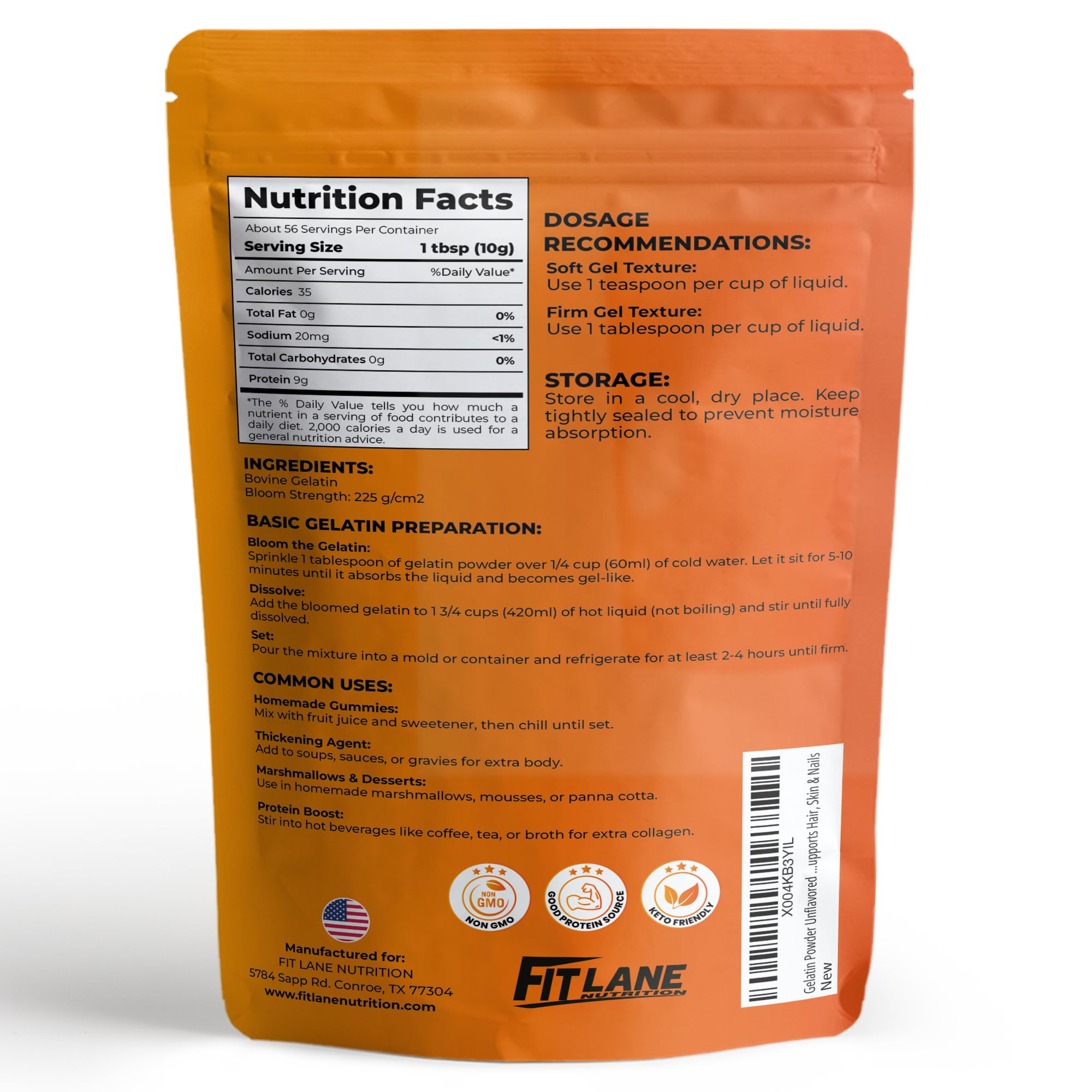 Fit Lane Nutrition in kitchen setting showing versatile culinary and wellness use