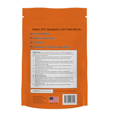 Fit Lane Nutrition set gel block clear view showing transparency for accurate photography