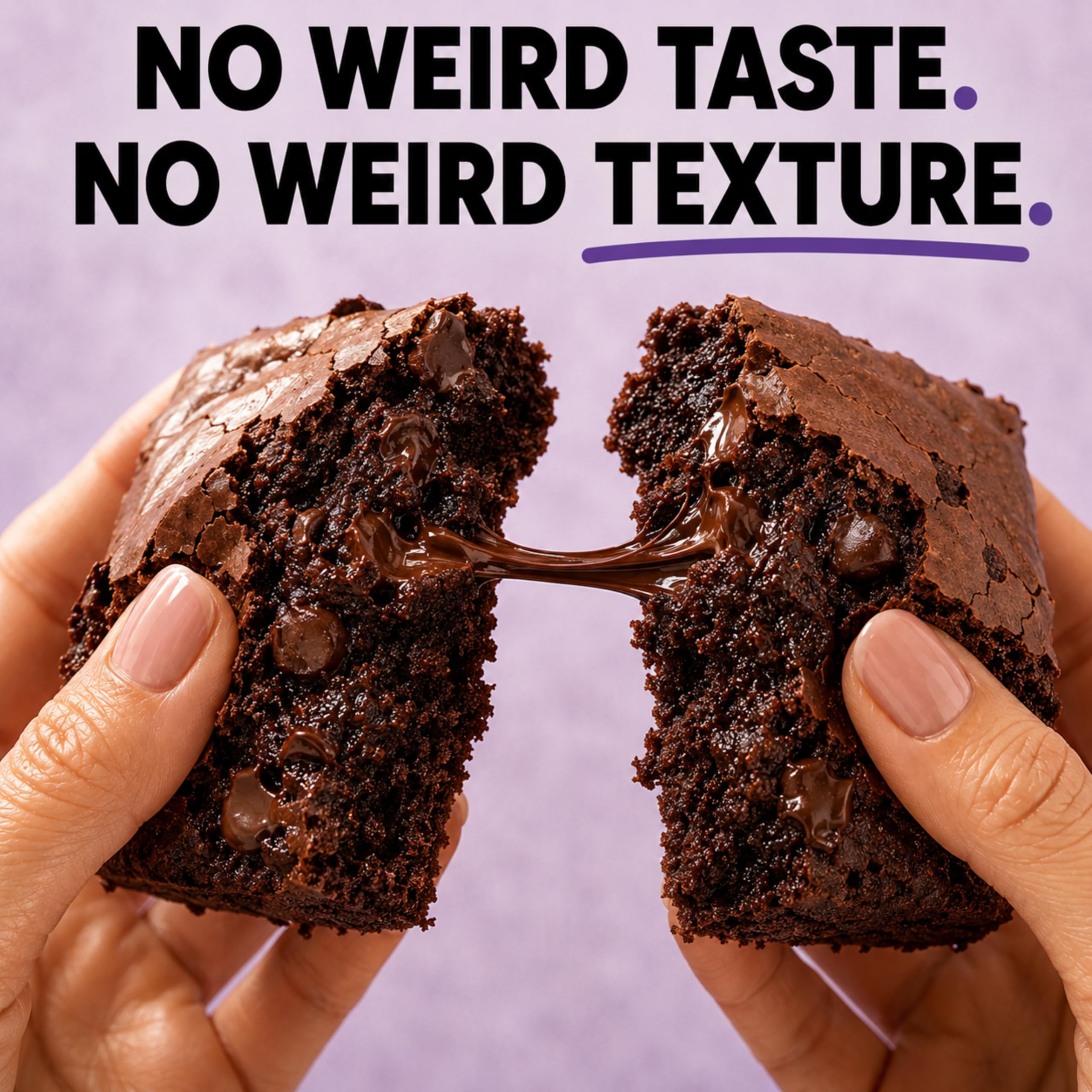 FitBake brownies topped with keto frosting showing indulgent, low-carb dessert