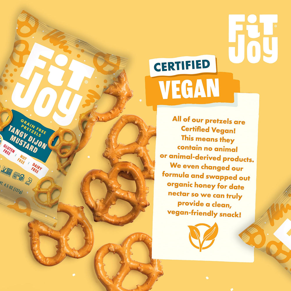 FitJoy ingredient display featuring chickpea and cassava flours and clean label benefit
