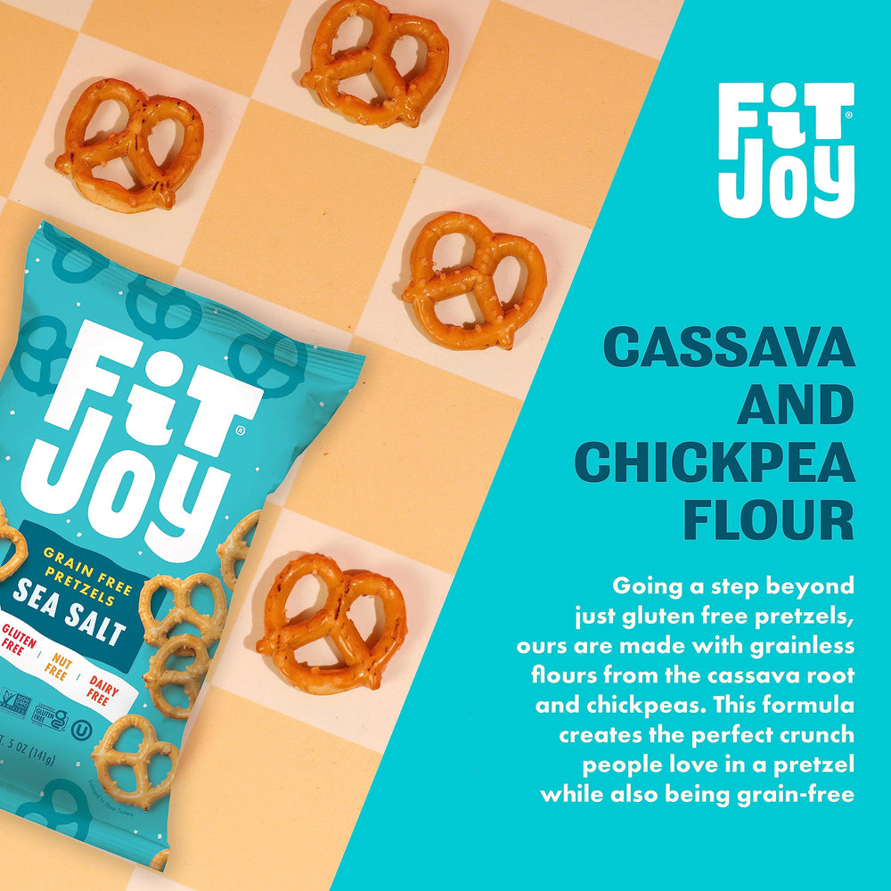 FitJoy six-pack stacked in pantry, conveys supply for multiple snacks