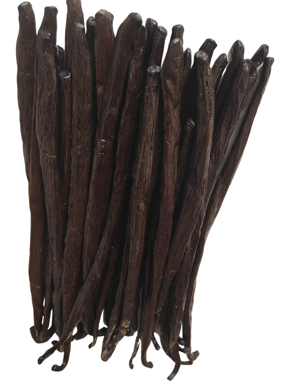 FITNCLEAN close-up of a plump vanilla pod texture conveying oily, high-vanillin quality