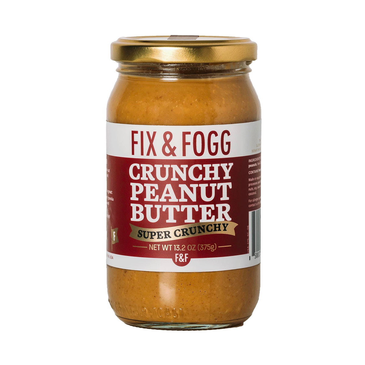 Fix & Fogg front jar view showing label and jar benefit bold flavour