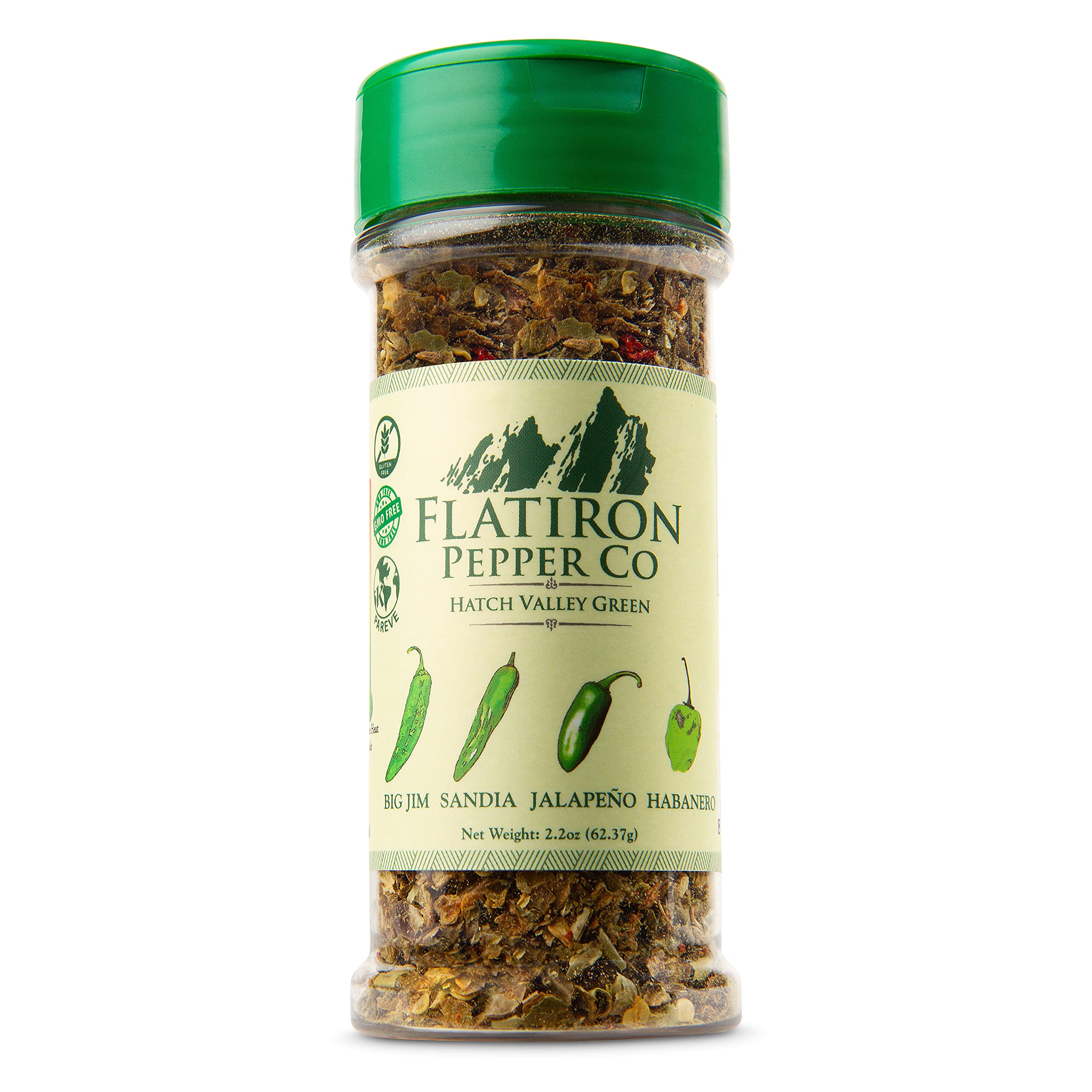 Flatiron Spice front label showing product identity and clean packaging benefit