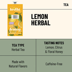 Close-up of a Flavia lemon Freshpack texture highlighting sealed pod freshness and aroma protection