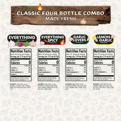 Flavor God label close-up highlighting ingredients and clean manufacturing