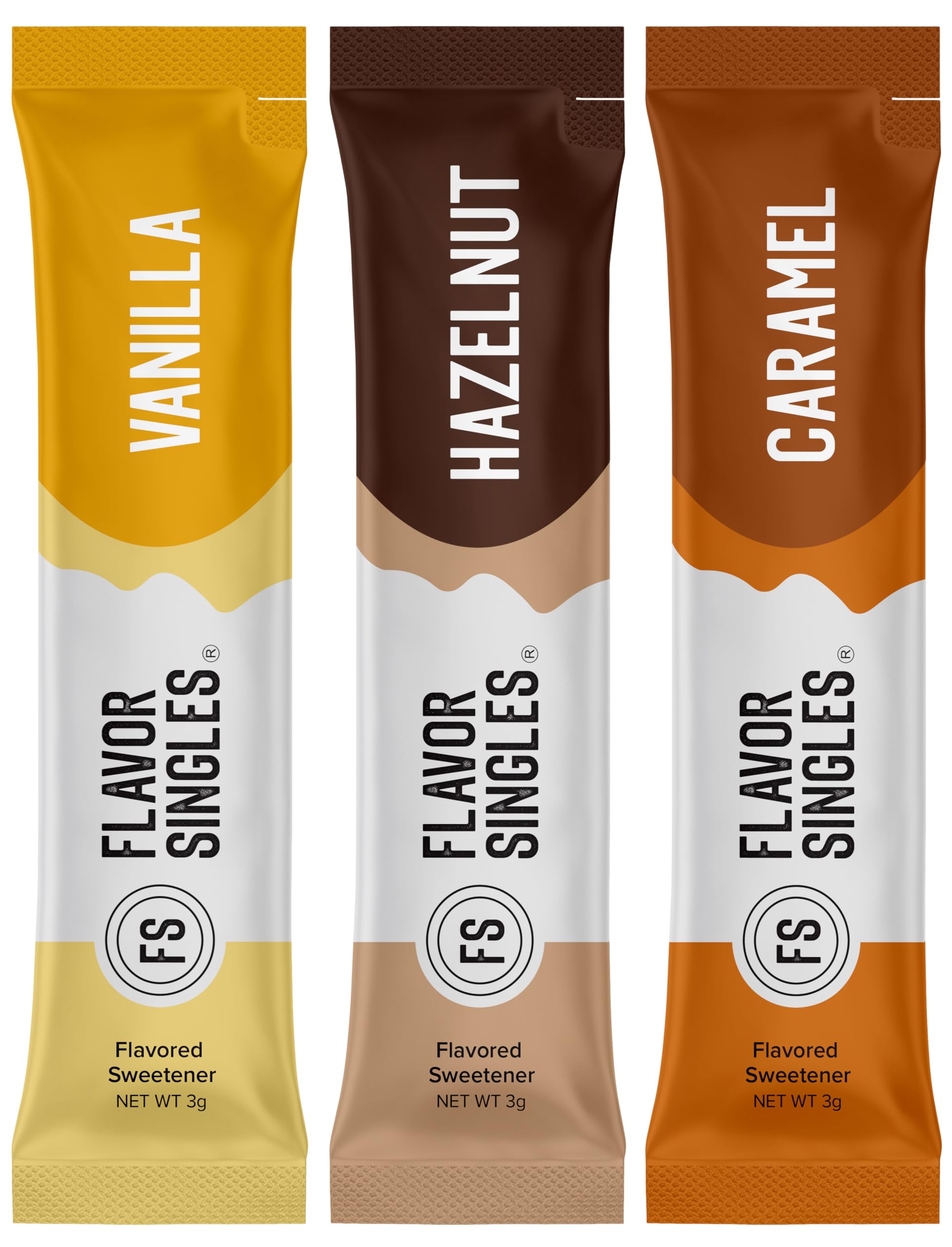 FLAVOR SINGLES vanilla powder close-up highlighting smooth flavor texture