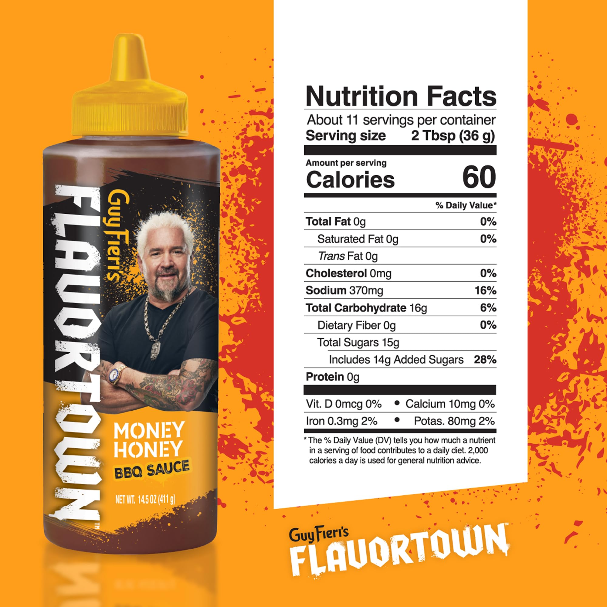 Flavortown bottles side by side for size comparison and easy meal planning