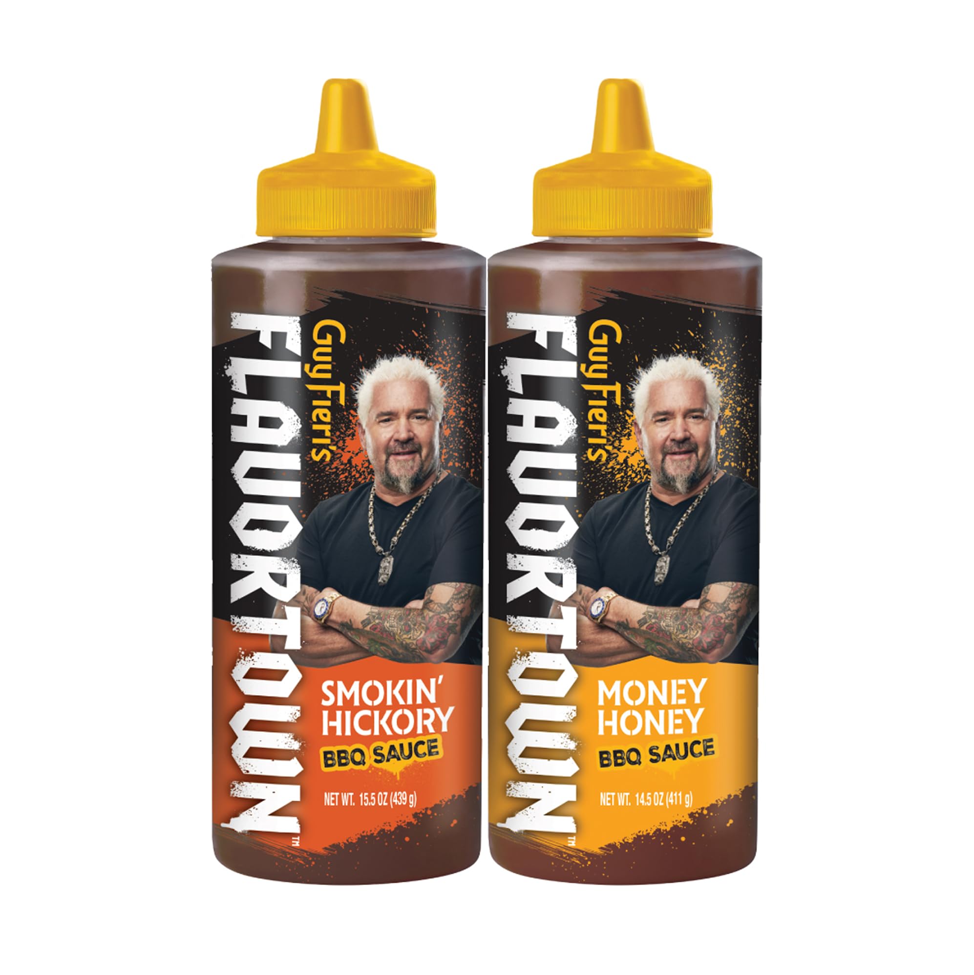 Flavortown variety pack front label showing two 12 oz bottles and brand appeal