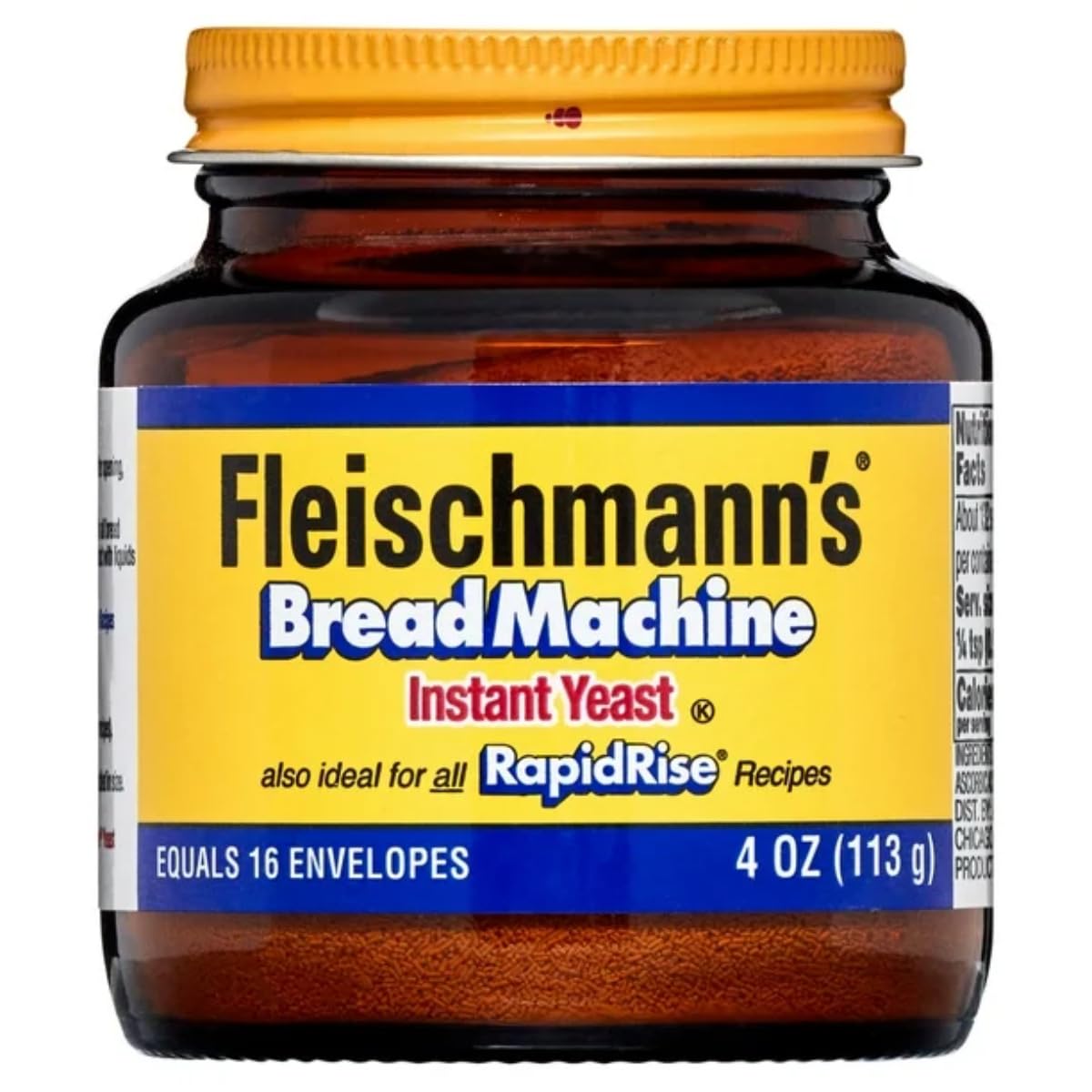 Fleischmann's jar front packaging showing label and size, reliable pantry staple