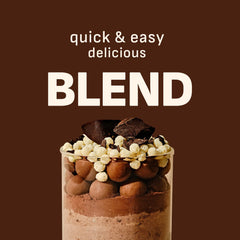 FLIMEAL powder texture in hand emphasizing mixability and smooth pour