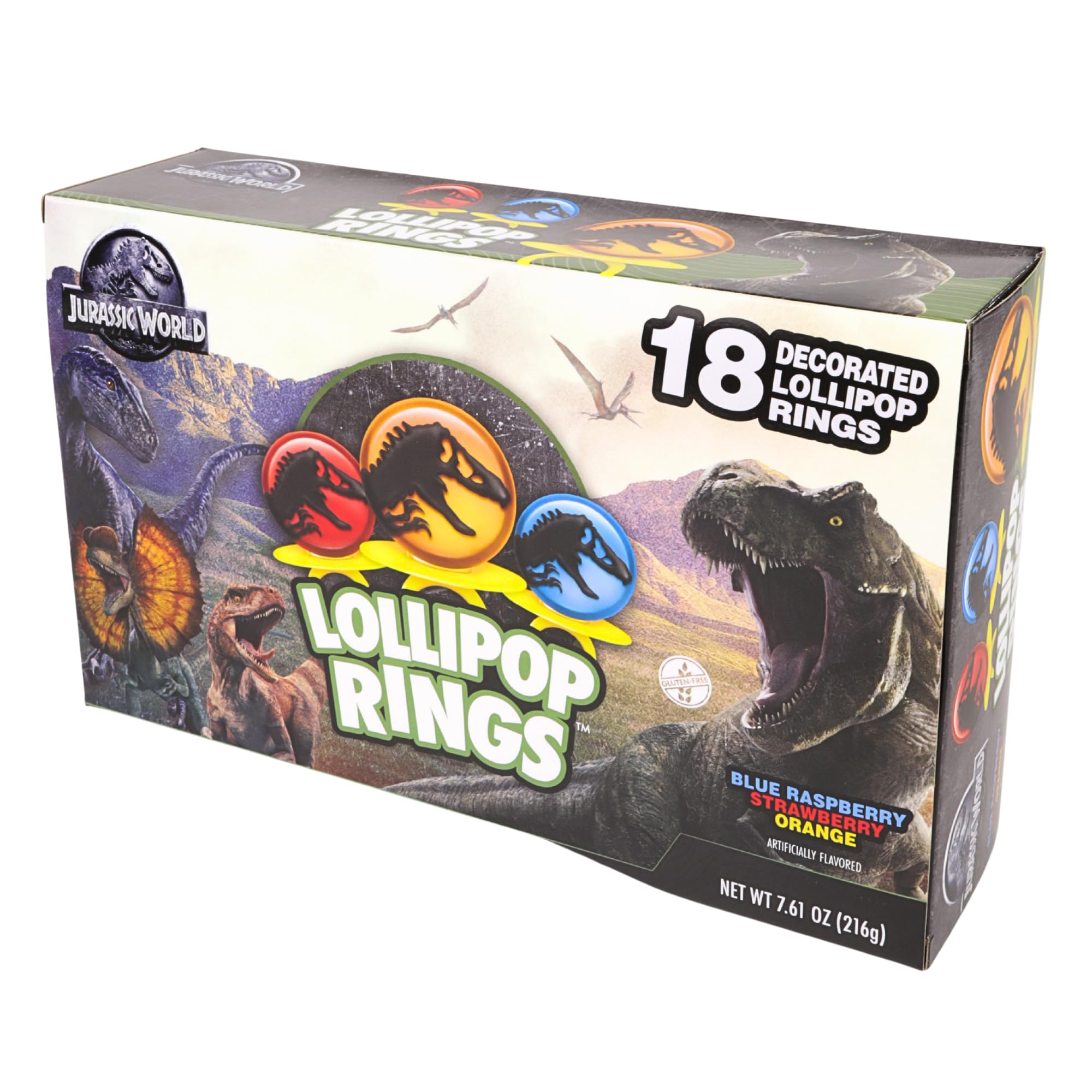 Flix Candy stack of individually wrapped lollipop rings highlighting hygiene and convenient distribution