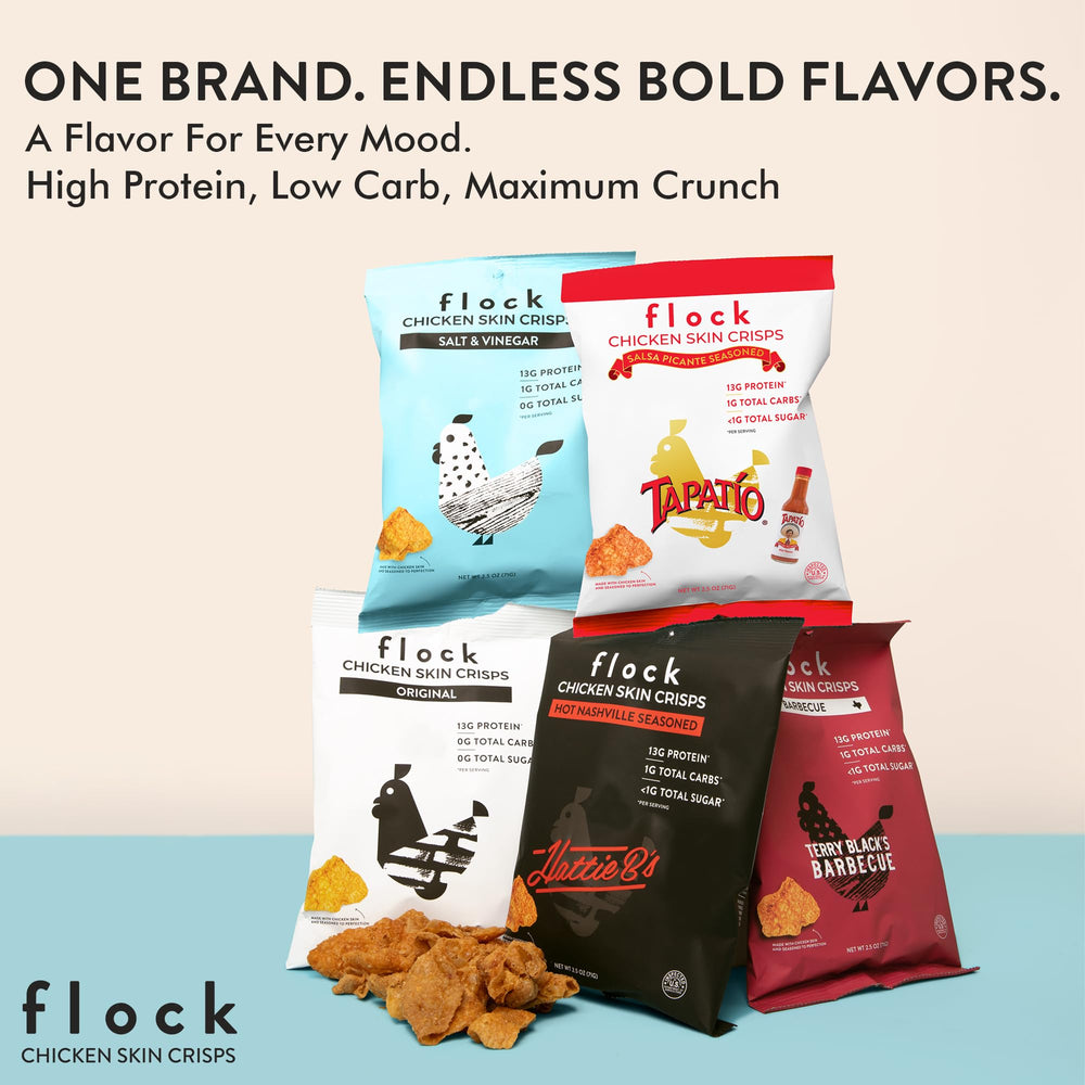 Flock ranch chips on charcuterie board pairing well with cheeses
