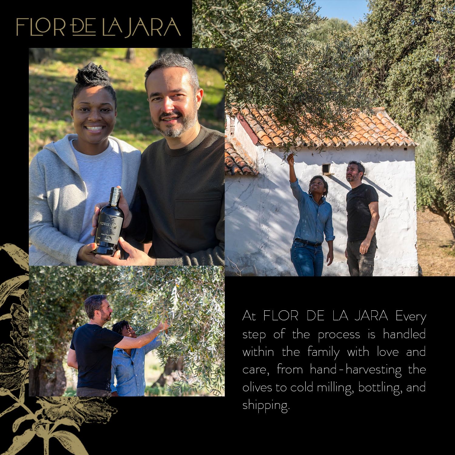 FLOR DE LA JARA pouring into small dish to show rich color and ready‑to‑use benefit