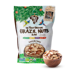 Floresta em Pé front packaging showing 15 oz bag and organic label benefit freshness